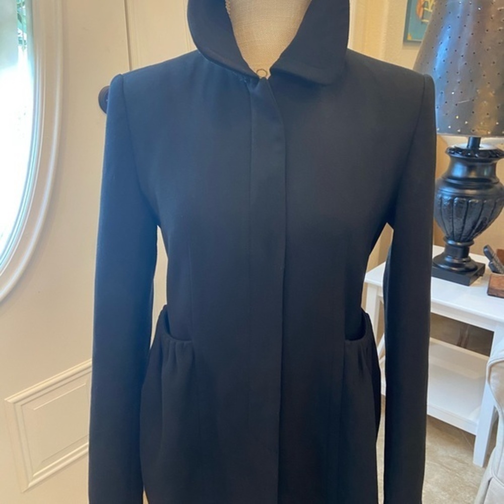 Zara Basic Size Medium Women’s Jacket Black - image 1